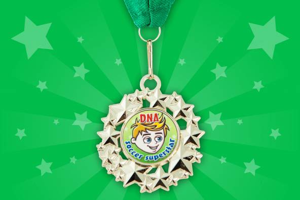 Soccer Superstar Medal