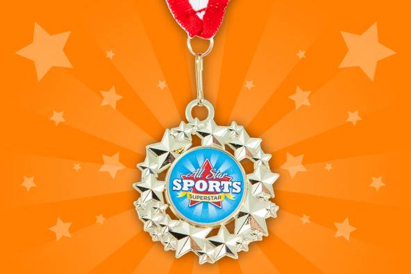 All Star Sports Medal