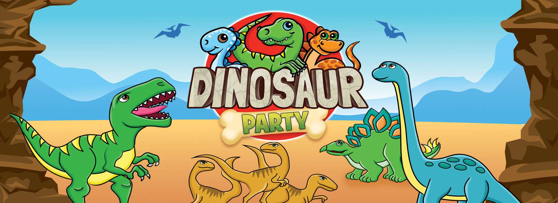 Dinosaur Party Games - DNA Kids