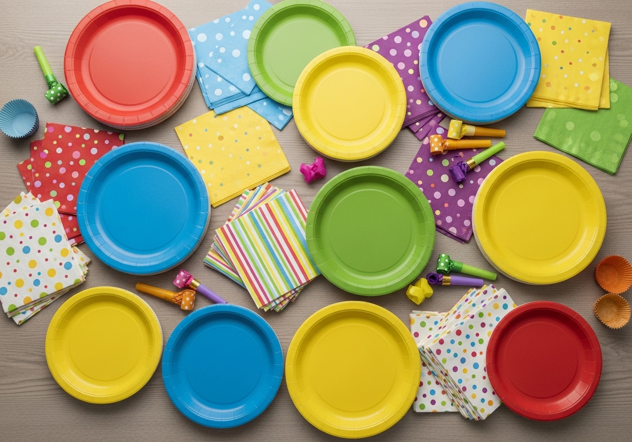 Birthday party stationary