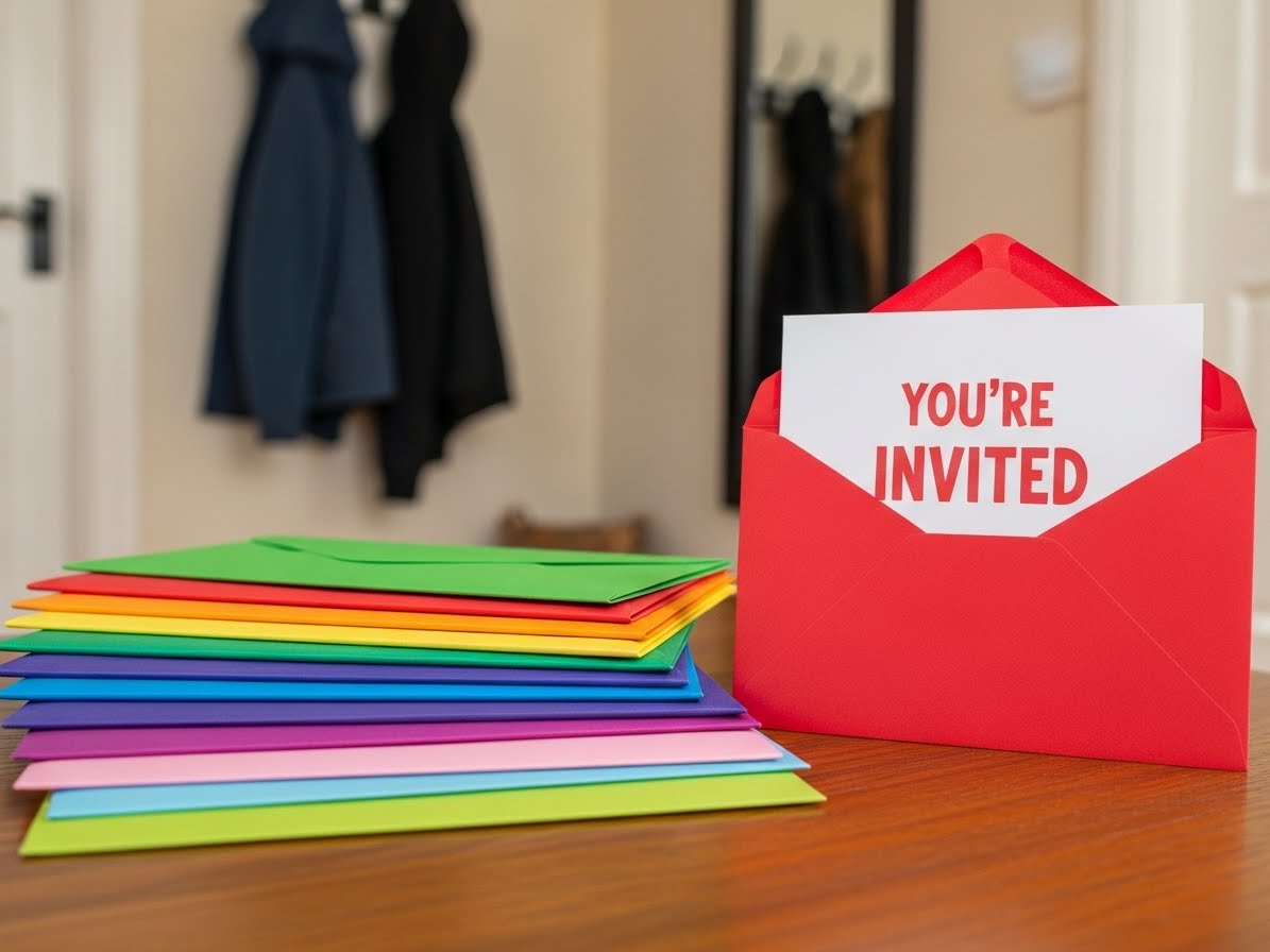 Birthday party invites