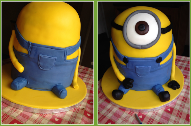 Minion Cake 4