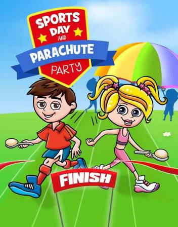 Sports Day And Parachute Party