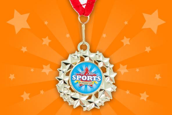 All Star Sports Medal