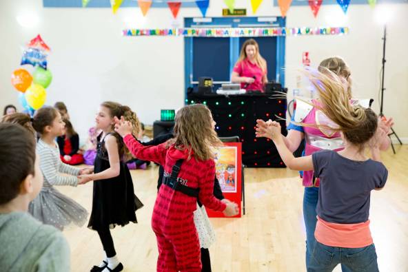 Children dancing