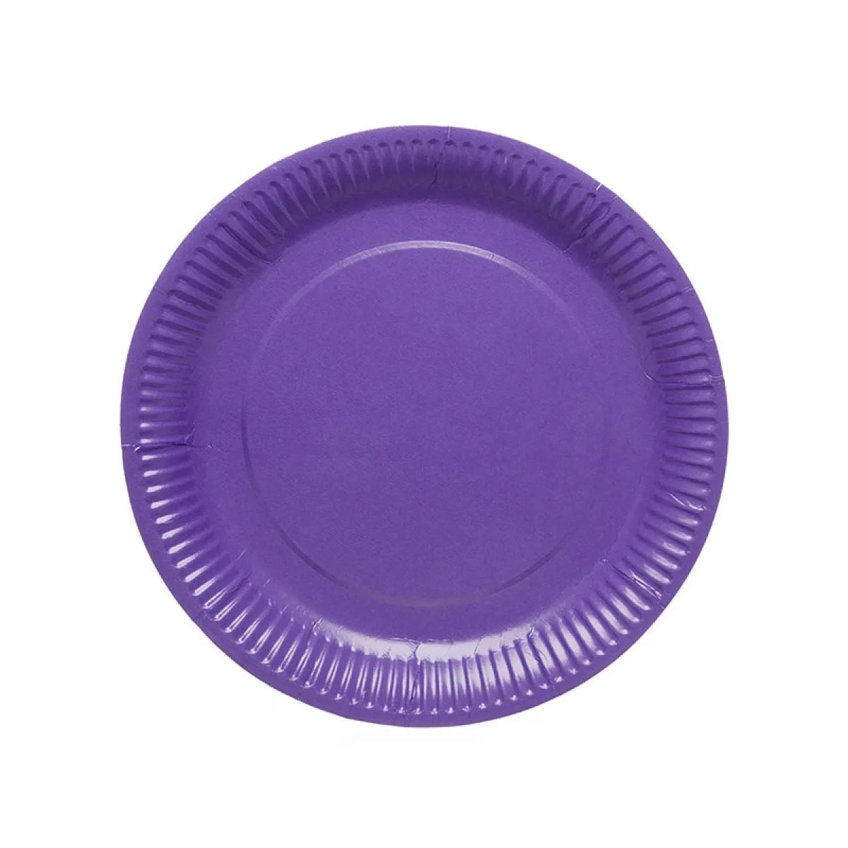 Dark Purple Plates (23cm) - pack of 8