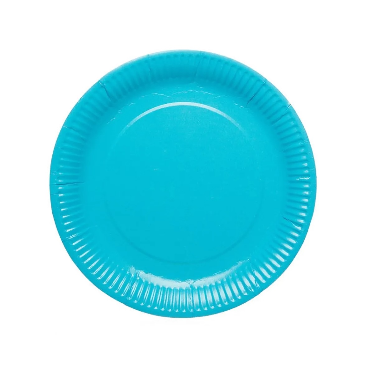 Turquoise Blue Plates (23cm) - pack of 8