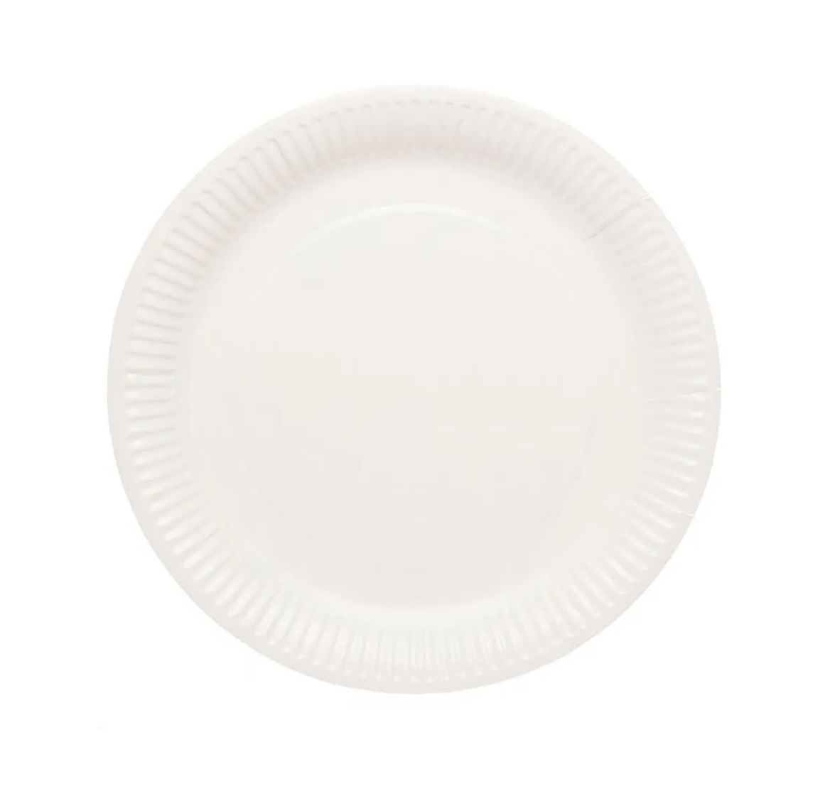 Classic White Plates (23cm) - pack of 8