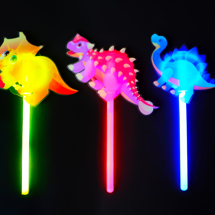 Glow Dinosaur Wand - each