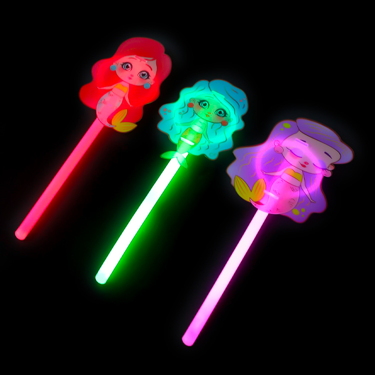 Glow Mermaid Wand - each