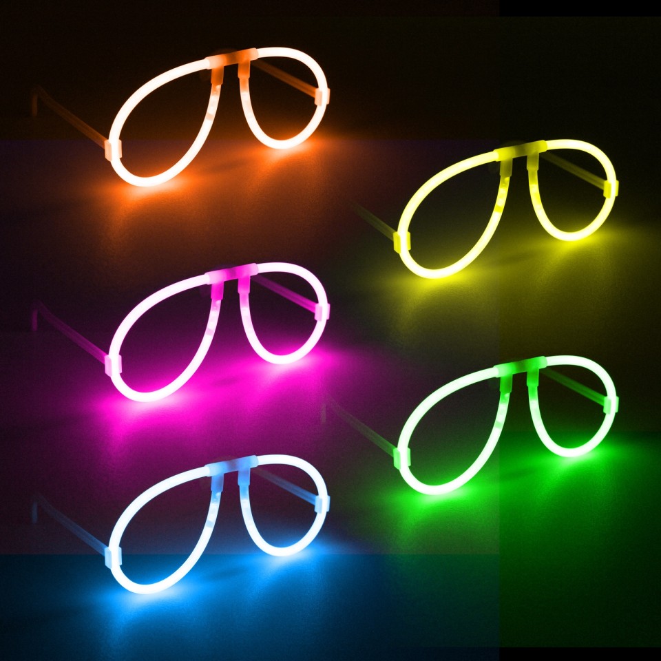 Glow Glasses - pack of 5
